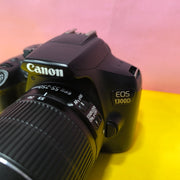 Canon EOS 1300D with EF-S 55-250mm f/4-5.6 IS II Lens | Beginner DSLR Camera Kit for Wildlife, Travel, Portrait & Daily Photography | SK225