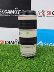 a) Canon EF 70-200mm f/2.8L IS II USM Lens | Professional L-Series Telephoto Zoom | Image Stabilization | Fast f/2.8 Aperture | SK1051