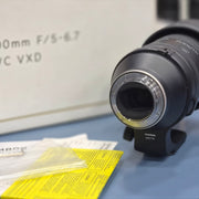 Demo unit Tamron 150-500mm F/5-6.7 Di III VC VXD lens AS81