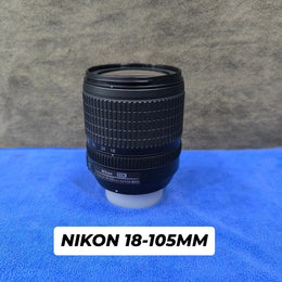 a) Nikon AF-S DX NIKKOR 18-105mm f/3.5-5.6G ED VR Lens | Versatile All-in-One Zoom Lens for Nikon DX DSLR Cameras | Everyday Photography & Travel Lens | SK168