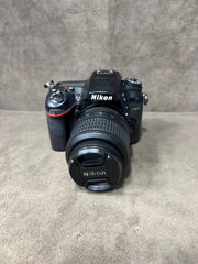 Nikon D7200 DSLR Camera with Nikon AF-S DX NIKKOR 18-55mm f/3.5-5.6G VR Lens | Used Camera for Sale | SK388