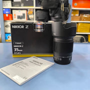 Nikon NIKKOR Z 35mm f/1.8 S Lens Full-Frame Wide-Angle Prime Lens for Nikon Z Mirrorless Cameras SK260