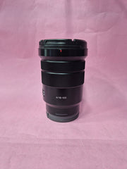 Sony E PZ 18-105mm f/4 G OSS Lens | APS-C Power Zoom Lens for Sony E-Mount Cameras | Ideal for Video, Vlogging, Travel, Events & Everyday Photography | SK271