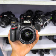 Nikon D5200 with 18-55mm f/3.5-5.6G VR Lens | 24.1MP DSLR Camera Kit for Photography, HD Video Recording & Everyday Shooting | SK205