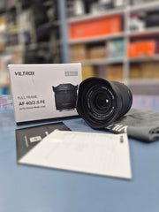 Viltrox AF 40mm f/2.5 FE Lens Full-Frame Prime Lens for Sony E-Mount Mirrorless Cameras | Ideal for Street Photography, Travel, Portraits, Everyday Photography & Video SK279
