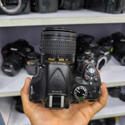 Nikon D5200 with 18-55mm f/3.5-5.6G VR Lens | 24.1MP DSLR Camera Kit for Photography, HD Video Recording & Everyday Shooting | SK205