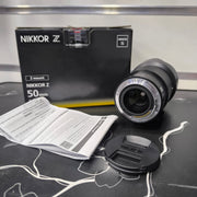 Nikon NIKKOR Z 50mm f/1.8 S Lens | Full-Frame Prime Lens for Nikon Z Mirrorless Cameras | SK262