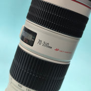a) Canon EF 70-200mm f/4L IS USM Telephoto Zoom Lens | Lightweight L-Series | Image Stabilized | Pro Portrait & Wildlife Lens SK1041
