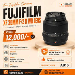 Fujifilm XF 35mm f/2 R WR Lens – Excellent Condition | AB13