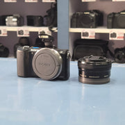 Sony Alpha a5000 Mirrorless Camera with 16-50mm OSS Lens | AS28
