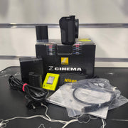a) Nikon ZR cinema Professional Full-Frame Cinema Camera for Filmmakers & Content Creators | 6K RAW Video, RED Color Science & Advanced Cinematic Production | SK185