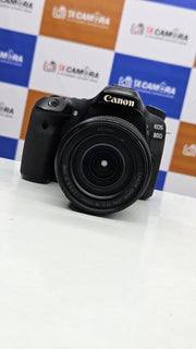 a) Canon EOS 80D DSLR Camera with 18-135mm IS Lens | 24.2MP APS-C | Dual Pixel AF | Full HD 60fps | WiFi | Professional DSLR