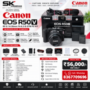 Pre-owned Canon EOS R50V + RF-S 14-30mm IS STM lens AS05