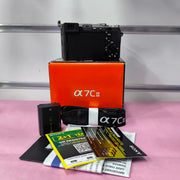 Sony A7C II (A7C2) Full-Frame Mirrorless Camera Body | 33MP Compact Hybrid Camera for Professional Photography, 4K Video & Content Creation | SK213