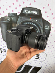 Canon EOS Rebel T3i (600D) DSLR Camera with Canon EF-S 18-55mm Lens | 18MP Full HD Flip Screen | SK392