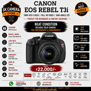 Canon EOS Rebel T3i (600D) + Canon EF-S 18-55mm Lens | SK338