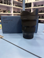Sigma Art 35mm f/1.4 DG II Art Lens | SK404