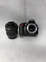 Nikon D3100 DSLR Camera with AF-S NIKKOR 18-55mm f/3.5-5.6G VR Lens | 14.2MP Entry-Level DSLR | Used – SK384