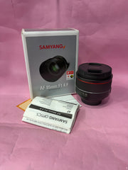 Samyang AF 85mm f/1.4 F Lens (Nikon F Mount) | Full-Frame Auto Focus Portrait Prime Lens SK359