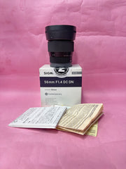 Sigma 56mm F1.4 DC DN Contemporary Lens | APS-C Portrait Prime Lens | Sony E / Fujifilm X / Canon RF / Nikon Z | SK438