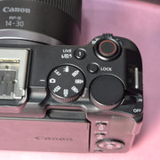 Pre-owned Canon EOS R50V + RF-S 14-30mm IS STM lens AS05