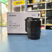 Viltrox AF 24mm f/1.8 Z Lens | Full-Frame Wide-Angle Prime Lens for Nikon Z Mirrorless Cameras | Ideal for Landscapes, Architecture, Travel, Street Photography & Cinematic Video | SK258