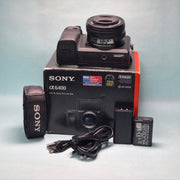 Pre-owned Sony Alpha A6400 + 16-50mm OSS lens AS85