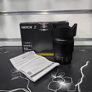 Nikon NIKKOR Z 50mm f/1.8 S Lens | Full-Frame Prime Lens for Nikon Z Mirrorless Cameras | SK262