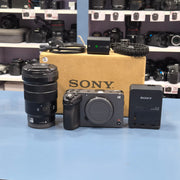 Brand New Sony FX30 Cinema line Camera + FE 18-105mm G OSS lens AS06