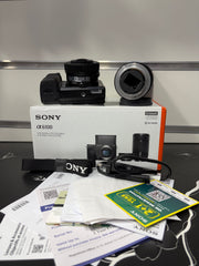 Sony Alpha 6100 Mirrorless Camera with E PZ 16-50mm f/3.5-5.6 OSS II & E 55-210mm f/4.5-6.3 OSS Twin Lens Kit | APS-C 24.2MP | SK408