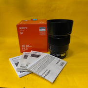 Sony FE 85mm F1.8 Lens | Full-Frame Portrait Prime Lens for Sony E-Mount Cameras, Weddings, Fashion, Street Photography & Cinematic Video | SK252