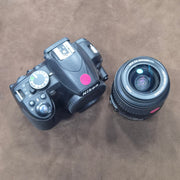 Pre-owned Nikon D3100 DSLR Camera + AF-S 18-55mm G II ED lens AS44