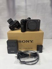 Sony FX3 Cinema Line Camera with XLR Handle Unit | Full-Frame | 4K 120fps | 15+ Stops Dynamic Range | SK418
