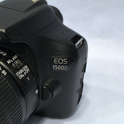 b) Canon EOS 1500D DSLR Camera with 18-55mm IS II Lens | 24.1MP | Full HD Video | WiFi | AB04