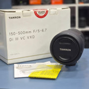 Demo unit Tamron 150-500mm F/5-6.7 Di III VC VXD lens AS81