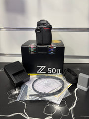 Nikon Z50 II Body | 20.9MP APS-C Mirrorless | EXPEED 7 | 4K 60p Video | AI Subject Detection AF | Vari-Angle Touchscreen SK343