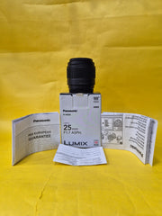 Panasonic Lumix 25mm F1.7 ASPH Prime lens SK311