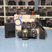 Demo unit Canon EOS M50 + 15-45mm IS STM lens AS18