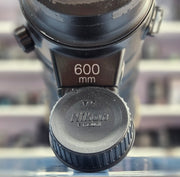 a) Nikon AF-S NIKKOR 600mm f/4E FL ED VR Lens | Super Telephoto Prime | Wildlife & Sports (Nikon F-Mount)
