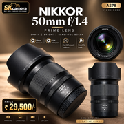 Demo unit Nikon Z 50mm f/1.4 lens AS78