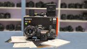 c) Sony Alpha 7 III + 28-70mm Kit – Full Frame Mirrorless Camera