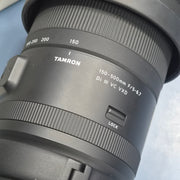 Demo unit Tamron 150-500mm F/5-6.7 Di III VC VXD lens AS81