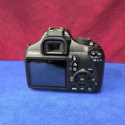 a) Canon EOS Rebel T3 with 18-55mm f/3.5-5.6 IS II Lens | 12.2MP Entry-Level DSLR Camera Kit for Photography, HD Video Recording & Beginner Content Creation | SK197