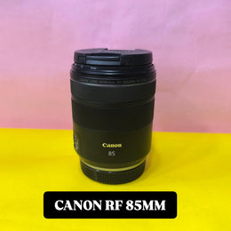 a) Canon RF 85mm f/2 Macro IS STM Lens | Portrait & Macro Prime Lens for Canon RF Mount Mirrorless Cameras | Beautiful Bokeh, Close-Up & Low-Light Photography | SK181