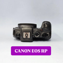 a) Canon EOS RP Full-Frame Mirrorless Camera Body | 26.2MP Sensor | 4K Video | Dual Pixel CMOS AF | Lightweight & Compact | (Code: AB34)