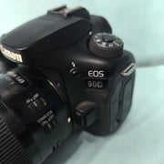 Canon EOS 90D with EF-S 18-135mm f/3.5-5.6 IS USM Lens | 32.5MP APS-C DSLR Camera Kit for Wildlife, Sports, Travel, Content Creation, Vlogging & Professional Photography | SK250