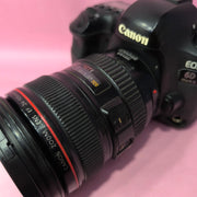 a) Canon EOS 6D Mark II with EF 24-105mm f/4L IS USM Lens | 26.2MP Full-Frame DSLR Camera | Premium L-Series Zoom Kit for Photography & Video | SK150