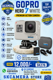GoPro HERO7 4K Action Camera | HyperSmooth Stabilization | Waterproof Adventure Camera | SK276