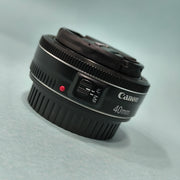 a) Canon EF 40mm f/2.8 STM Pancake Lens | Ultra Slim & Lightweight | Fast STM Autofocus | Perfect for Street & Everyday Photography SK1043