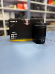 Nikon NIKKOR Z 85mm f/1.8 S Lens | Full-Frame Z-Mount Portrait Prime Lens | SK413